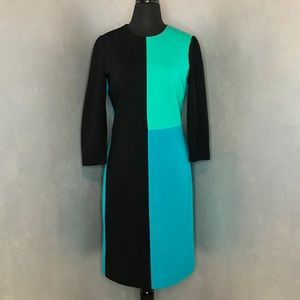 CARLISLE Collection Color Blocked Dress-Size4 $200
